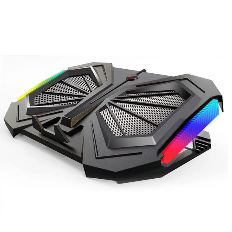 Mikuso XF-787 RGB Laptop Cooling Fan ستاند تبريد لابتوب
