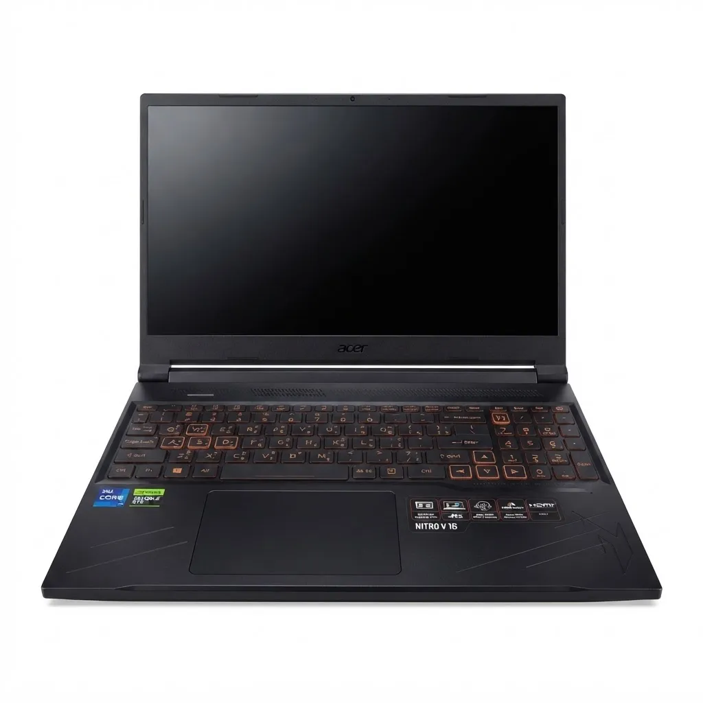 Acer Nitro V16  16" 165Hz Laptop Core i7 14650HX 16GB RAM 512GB SSD RTX 4060 8GB  WIN 10 PRO (used)