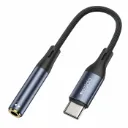 YESIDO YAU38 Aluminum Alloy Nylon USB-C cable | Type c to 3.5MM Aux Audio Jack Earphone Headphone Cable USB