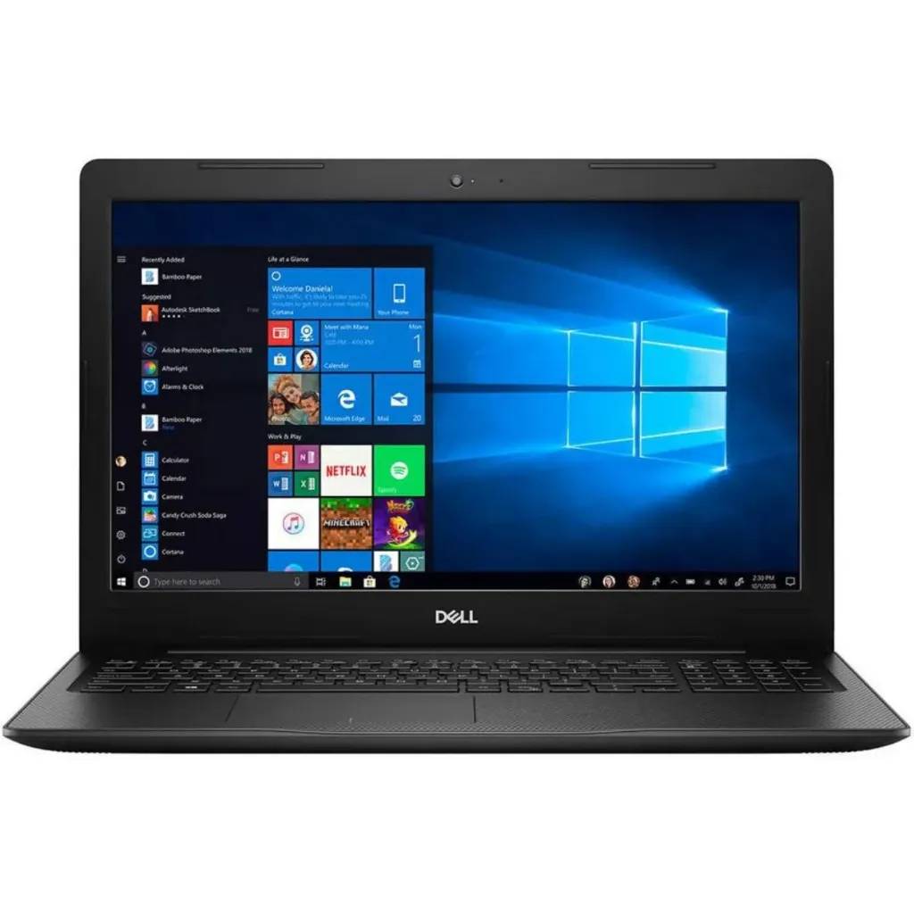 Dell Inspiron 3593-core i7 1065G7 RAM 8GB HARD 128GB DDR4 NVIDIA GEFORCE MX230
