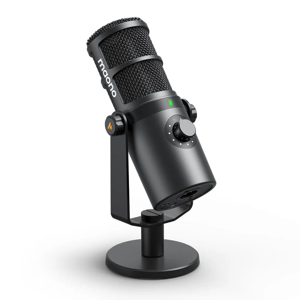 Maono PD400X USB/XLR Podcast Dynamic Microphone