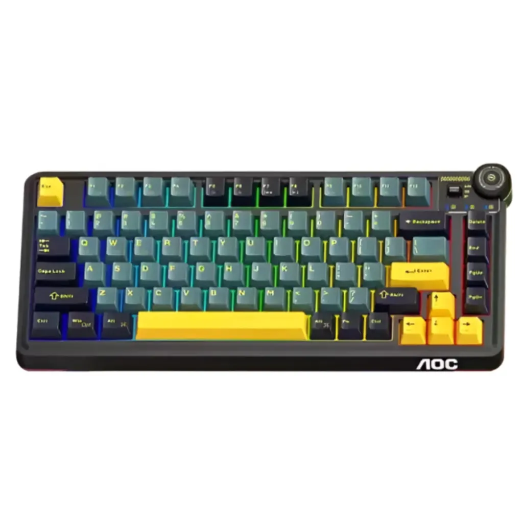 AOC GK655 RGB Wireless Mechanical Gaming Keyboard Bluetooth
