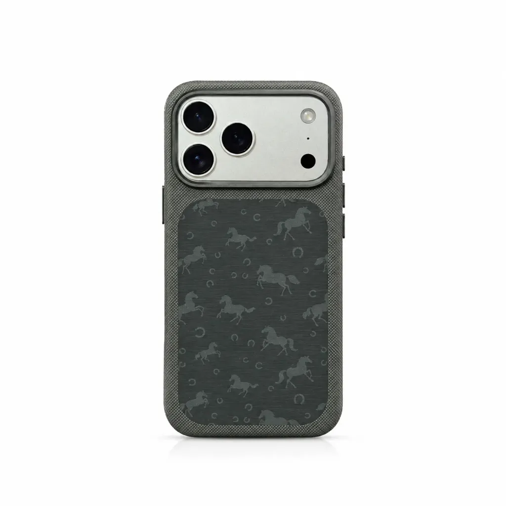 RAIO PHONE COVER FOR IPHONE 17 PRO MAX درع موبايل قماش حصان