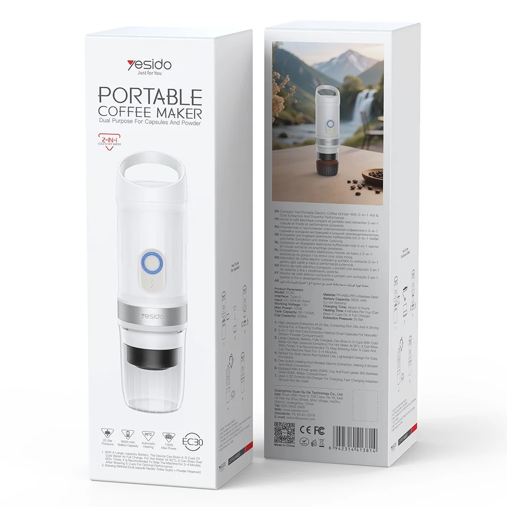 Yesido EC30 Electric Portable Coffee Maker