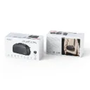 Yesido WB63 Fingerprint Lock Organizer Handbag Black PU Waterproof Travel Bag