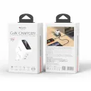 Yesido GaN 140W Fast Charging 2*USB-C & USB-A Dymamic Digital Display UK Charger YC158