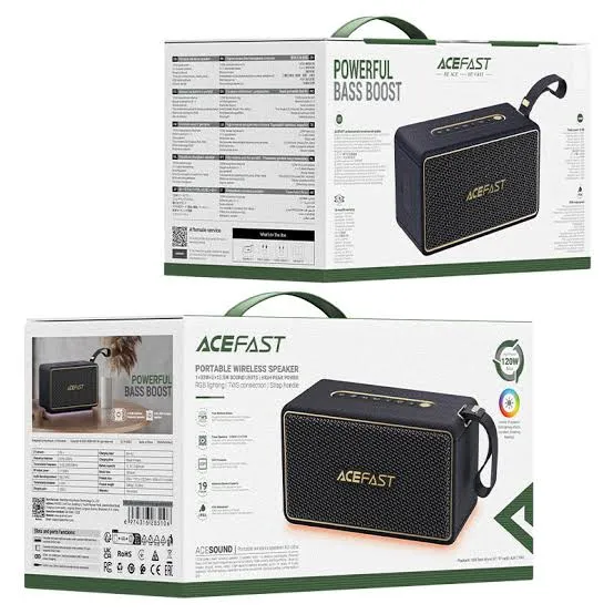 Acefast K3 Ultra Bluetooth Speaker 120W RGB Waterproof