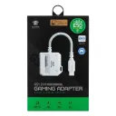 Plextone GS1 2-in-1 Gaming Adapter Type C - Type C