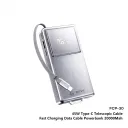 REMAX - FCP-30 20000mAh Type-C Scalable Cable Fast Charging Cable Power Bank