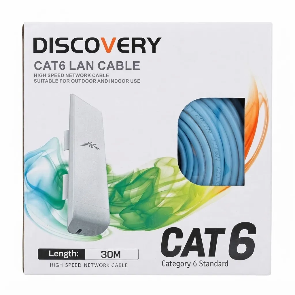 CAPLE LAN DISCOVERY CAT 6  Cable 30M