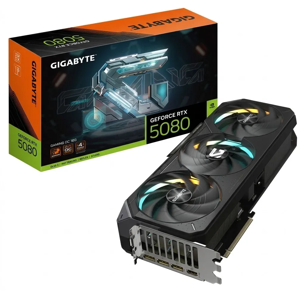 Gigabyte GeForce RTX 5080 Gaming OC 16GB GDDR7 Graphics Card