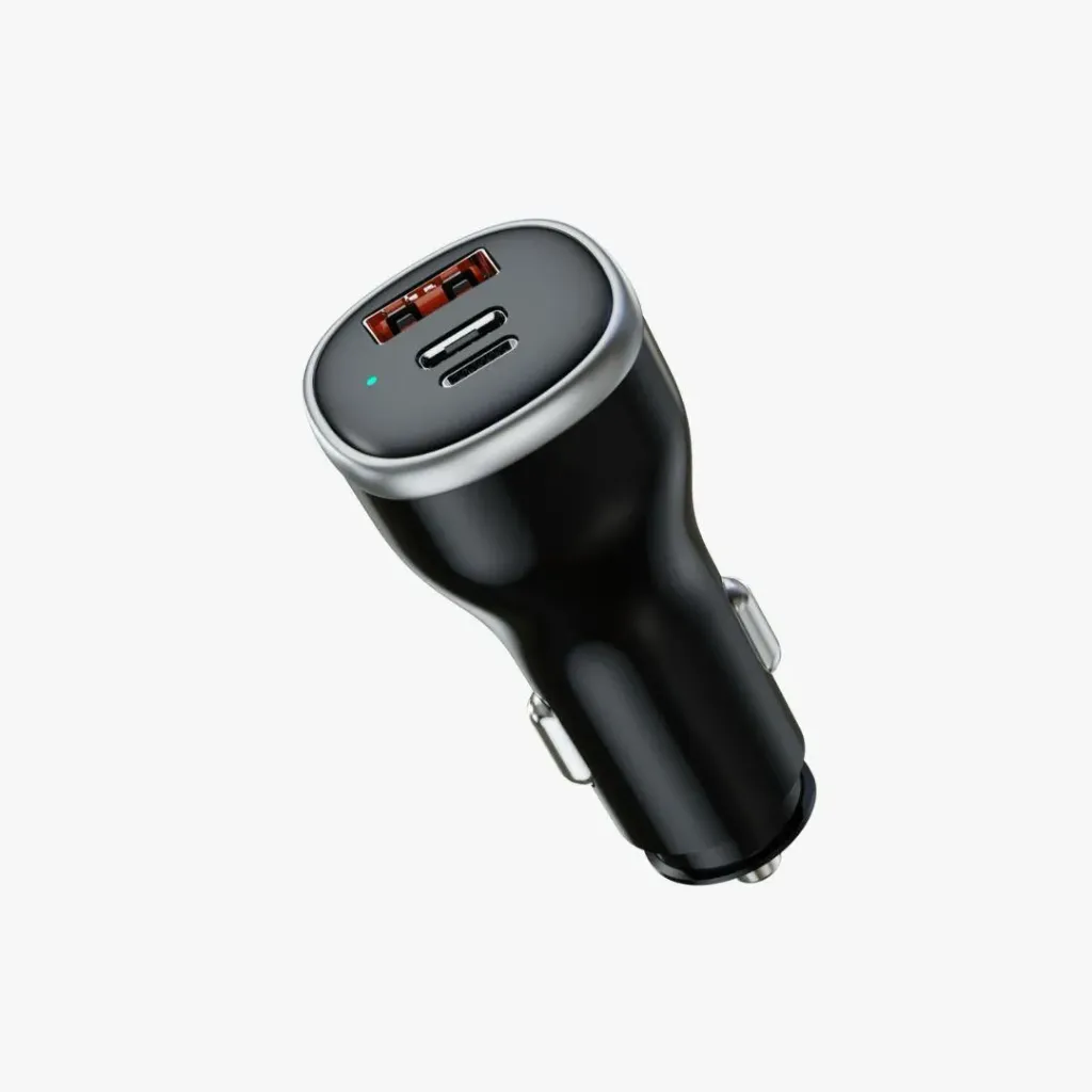 Master Car Charger - 3 Ports - 73W - with USB-C to Lightning Cable