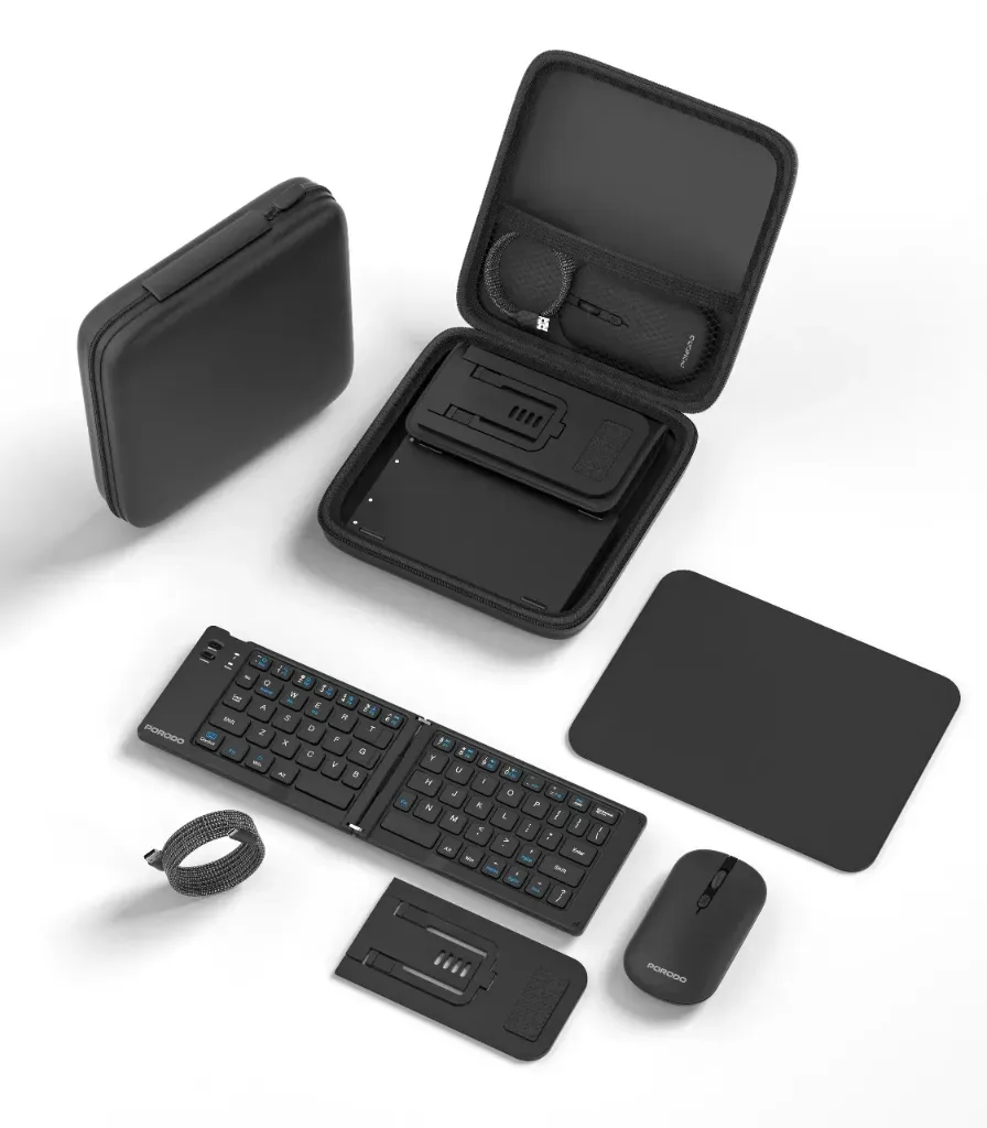 Porodo 6-In-1 Keyboard & Mouse Set