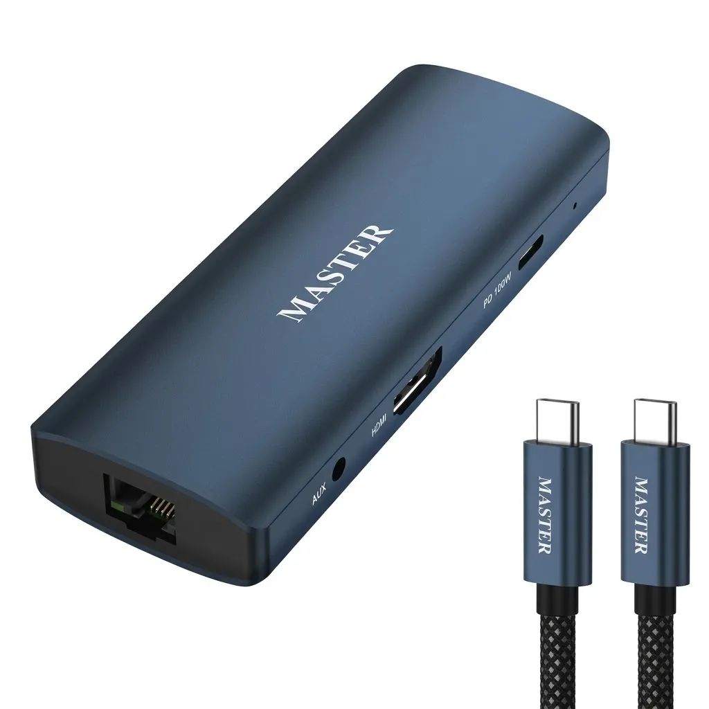 Master  8 in 1 USB-C Hub 100W