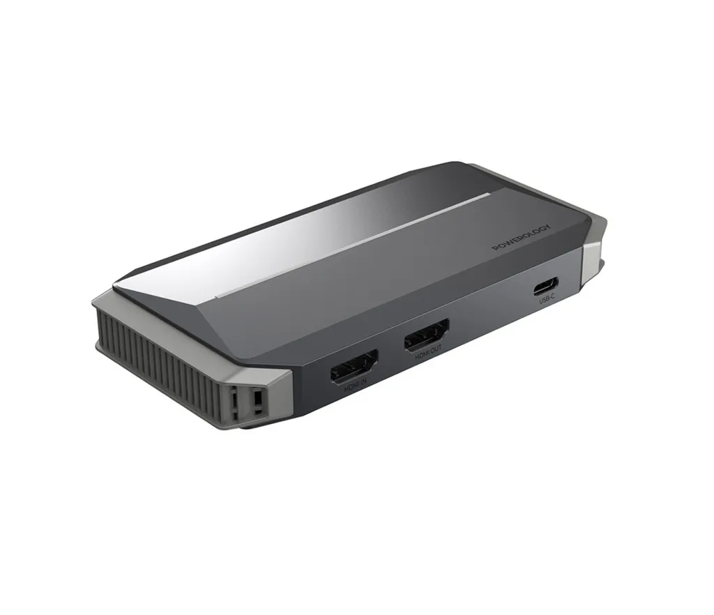 Powerology 4K HDMI Video Capture Card for Live Streaming
