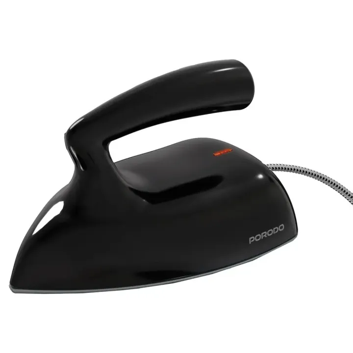 Porodo Lifestyle Ironix Portable Mini Iron Steamer with Bakelite Handle
