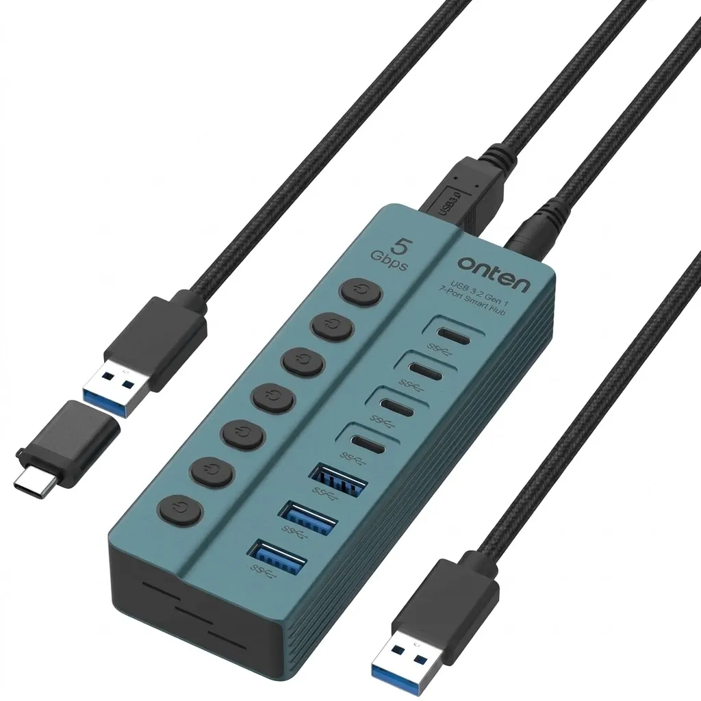 Onten OTN 5317S 7 Port USB 3.0 Hub
