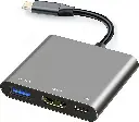 Typc-C Hub to HDMI+TYPC-C+USB
