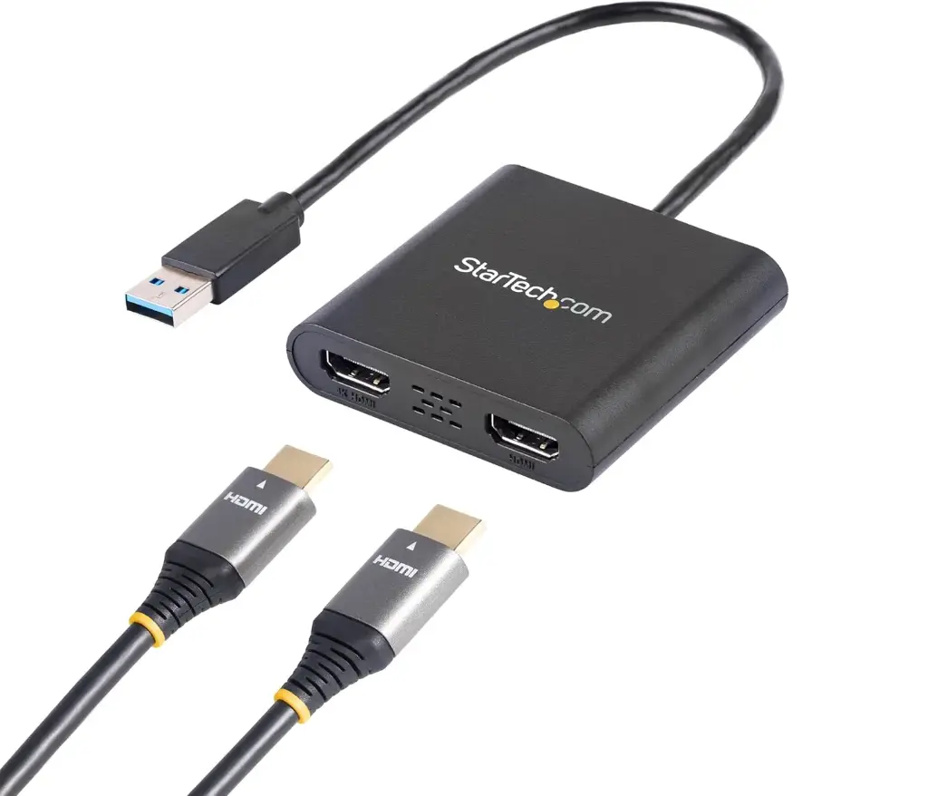 usb 3.0 to dual hdmi adapter