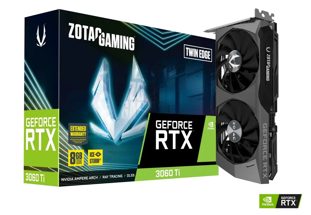 VGA PC CARD RTX 3060 Ti ZOTAC TWIN EDGE