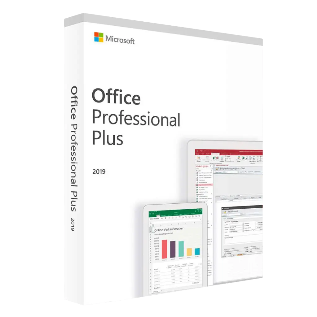 باكج MICROSOFT OFFICE PROFESSIONAL PLUS 1PC 2019