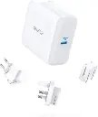 Anker Powerport III 3-Port 65w Pod Plug Version - Black