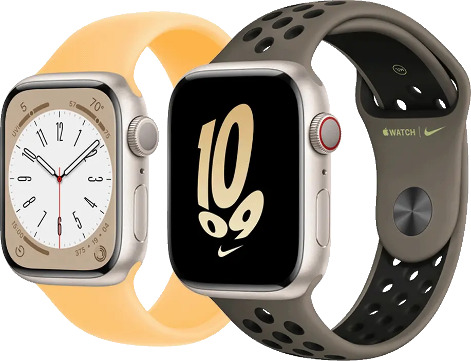 apple watch s8 45mm مستخدم