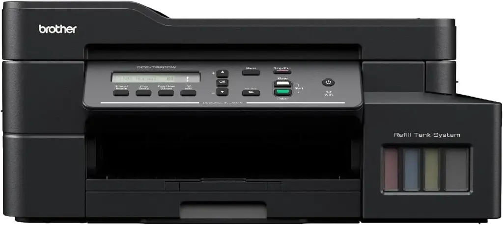 brother dcp-t820 ink tank 3-in-1 printer