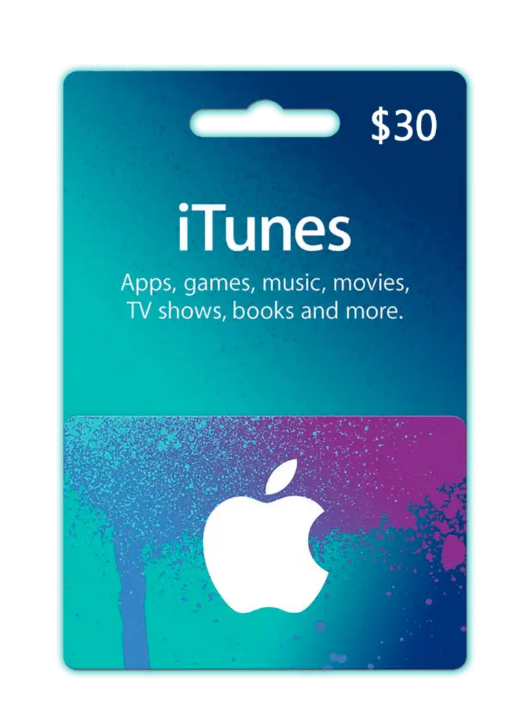 itunes 30$