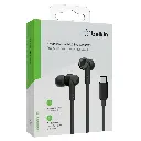 Belkin - Soundform USB C In Ear Headphones - Black