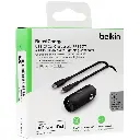 Belkin BoostCharge 30W USB-C Car Charger + USB-C to Lightning cable