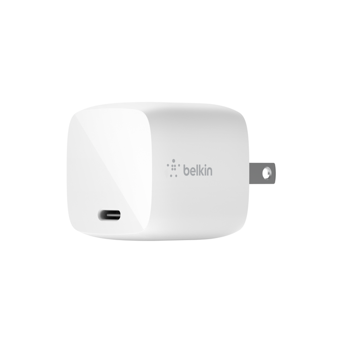 Belkin Boostcharge 30W USB-C PD Wall Charger White