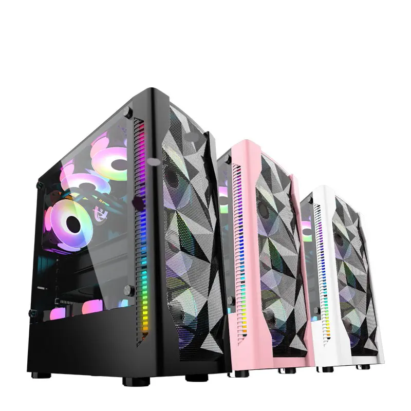 Lovingcool Case lc-500b white ATX ITX M-ATX Mid Tower