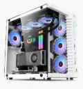 Lovingcool Case UFOIII  White Gaming PC Components Cases&Tower
