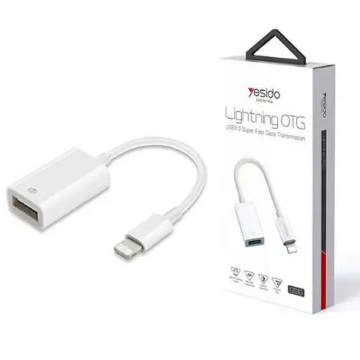 [NQ2626] YESIDO GS10 Plastic For Lightning To USB 