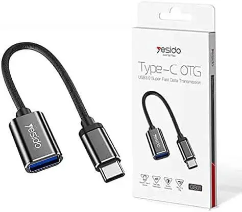 [NQ2693] Yesido GS01 USB-C To USB-A 3.0 OTG Adapter (15CM)