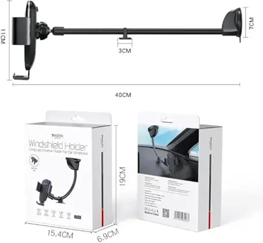 [NQ2715] Yesido Universal Windshield Phone Holder C119