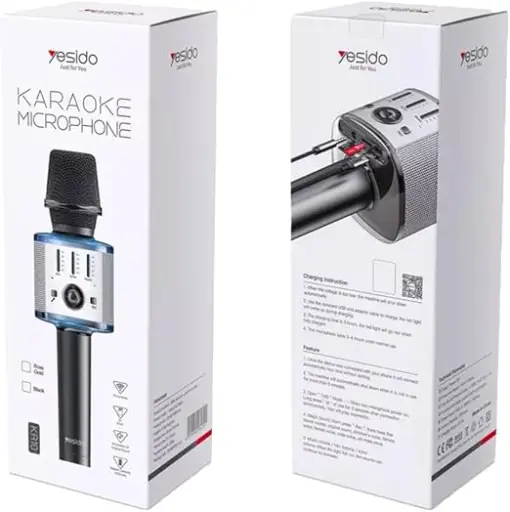 [NQ2659] YESIDO kr10  Karoake System Design Portable Wireless Speaker Microphone