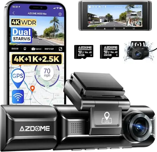 [NQ154] AZDOME M550 Max 4K Car Camera
