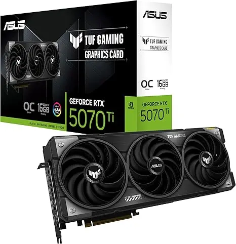 [NQ142] ASUS TUF Gaming GeForce RTX™ 5070 Ti 16GB GDDR7 OC Edition