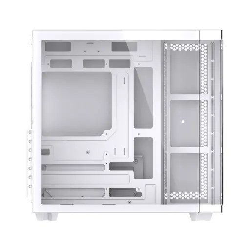 [NQ1418] Lovingcool  345-3G white  Tempered Glass  Case Full Tower Micro ATX ITX
