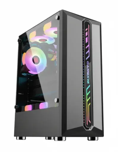 [NQ1432] Lovingcool  LC-920 BLACK Tempered Glass  Case Full Tower Micro ATX ITX