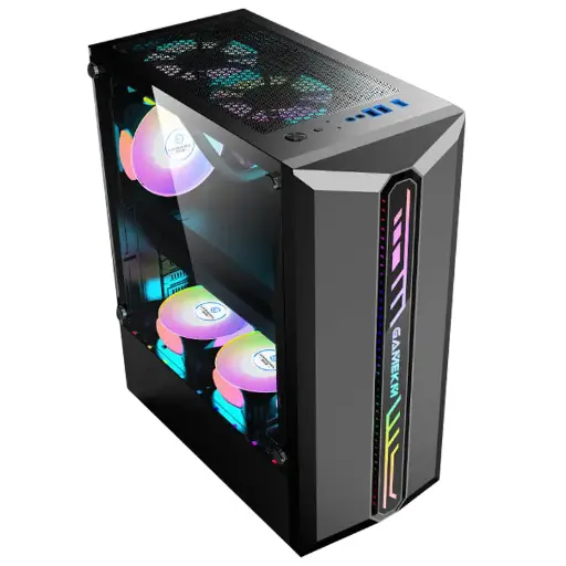 [NQ1432] Lovingcool  LC-920 BLACK Tempered Glass  Case Full Tower Micro ATX ITX