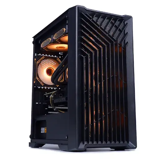 [NQ1428] Lovingcool  LC-70m  BLACK Tempered Glass  Case Full Tower Micro ATX ITX