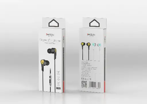 [NQ2690] Yesido Earphone YH-25 Black 