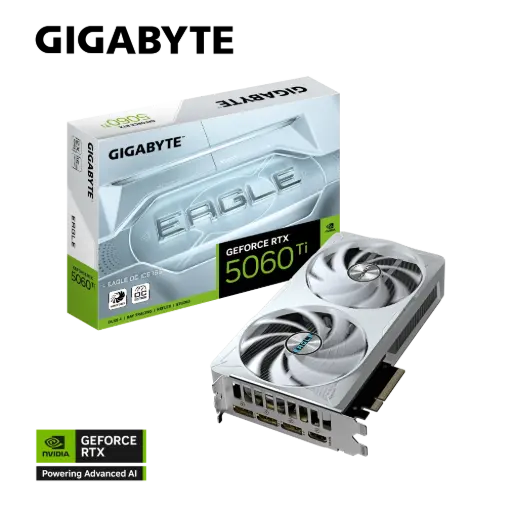Gigabyte GeForce RTX™ 5060 Ti EAGLE OC ICE 8GB