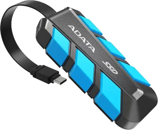 ADATA SC740 External Solid State Drive  USB 3.2 Gen2 USB-C External Portable SSD up to 1050 MB/s