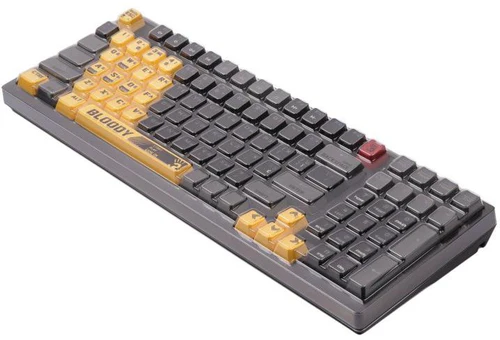 [NQ444] Bloody S98 RGB Mechanical Switch Gaming Keyboard BLMS Red Switch Sports Red