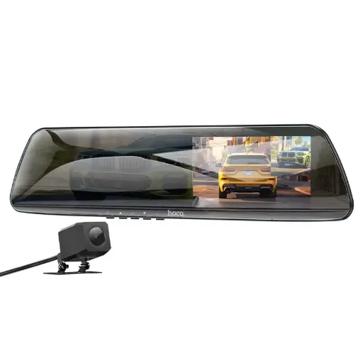 Hoco Dash cam "DV4" dual channel driving recorder (داش كام)