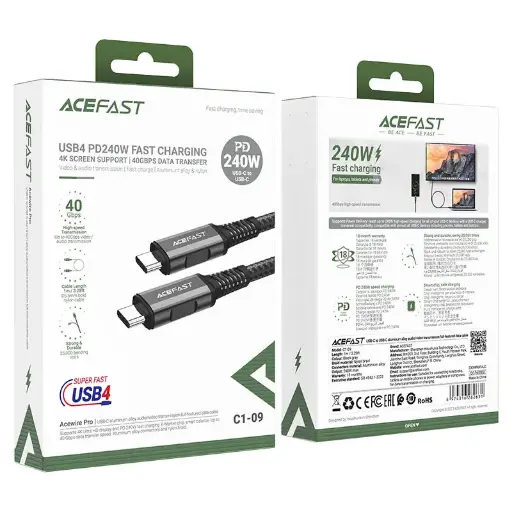 [C1-09] ACEFAST C1-09 240W 40GB PD 1M
